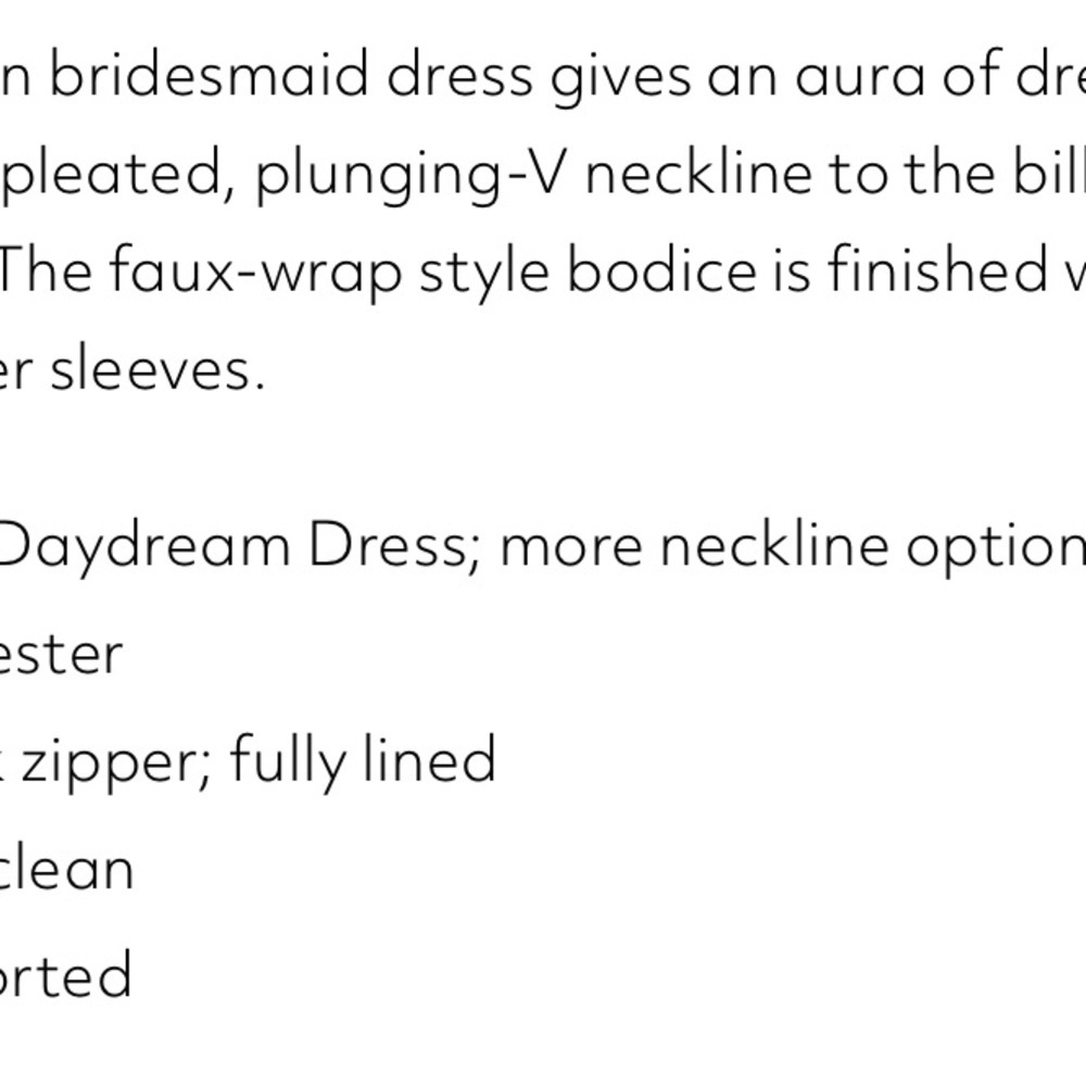 David’s Bridal Bridesmaids Dress Size 2 Blue EUC - Picture 8 of 8